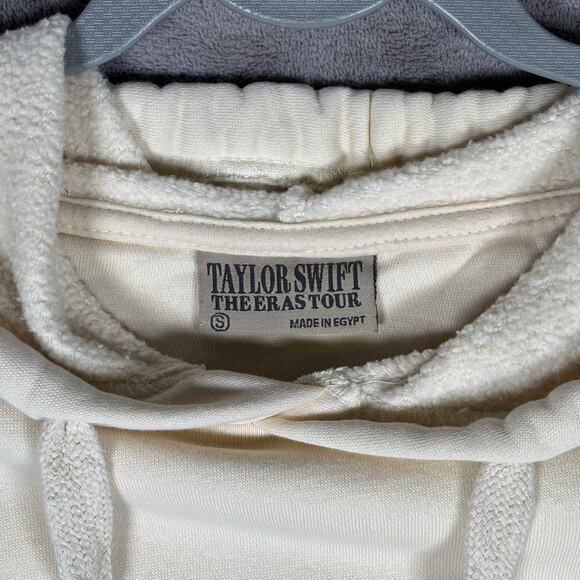 Taylor Swift The Eras Tour Cream Hoodie Size Small - Picture 5 of 7